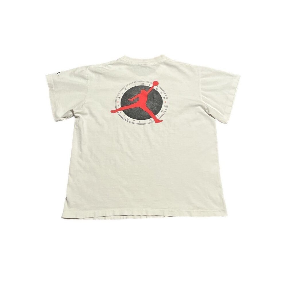 Vintage 90s Nike Air Jordan Flight Club White Tee